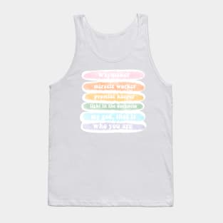 waymaker lyrics Tank Top